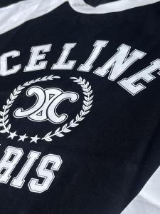 韓国の人気風通しのよい長袖Tシャツブランド コピー 販売CELINE