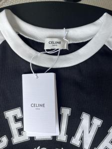 韓国の人気風通しのよい長袖Tシャツブランド コピー 販売CELINE
