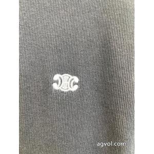 完璧なシルエット個性的なデザイン長袖TシャツCELINEスーパー コピー 品