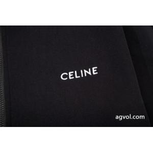 Celine2026秋冬新作高密度刺繍アルファベットロゴジップジャケット
