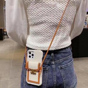 celineカードケース携帯ケース3ケース斜め掛け可能首掛け可能