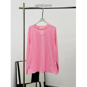 コピー ブランド 販売手元に在庫あり 人気雑誌掲載 トレンドの先長袖TシャツCELINE