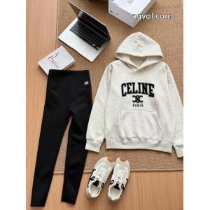 CELINE大胆なデザイン 清潔感の高い新品 伸縮性に優れたパーカーブランド レプリカ