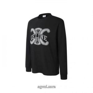 激安 ブランド新作販売開始 今シーズン新作 大注目早い者勝ち長袖TシャツCELINE