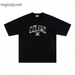 激安 ブランド 通販知的優秀アイテム VIP価格セール HOT大人気半袖Tシャツセリーヌ