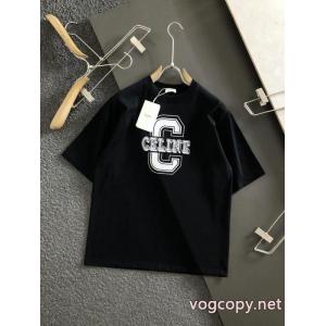 人気限定品 無造作 VIPセールで奇跡即発送半袖Tシャツブランド スーパー コピーセリーヌ