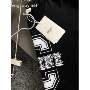 人気限定品 無造作 VIPセールで奇跡即発送半袖Tシャツブランド スーパー コピーセリーヌ