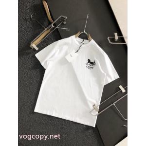 コピー 商品 ブランド格好良い 新作モデル 季節の人気アイテム半袖TシャツCELINE