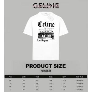 注目度抜群 上品可愛い 爆買い定番人気ブランド コピー 激安半袖Tシャツセリーヌ