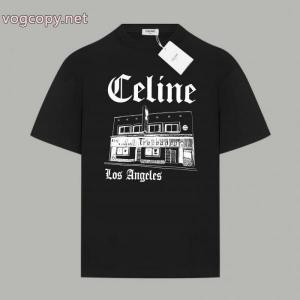 注目度抜群 上品可愛い 爆買い定番人気ブランド コピー 激安半袖Tシャツセリーヌ