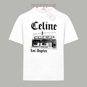 注目度抜群 上品可愛い 爆買い定番人気ブランド コピー 激安半袖Tシャツセリーヌ