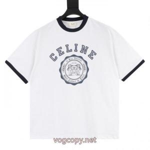 CELINE激安 通販 専門半袖Tシャツ夏に通勤などに大活躍 早い者勝ち 好評品