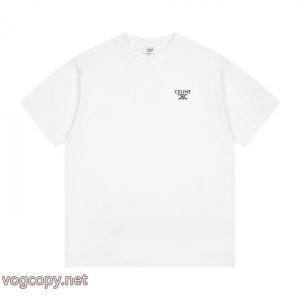 絶対欲しい新作 売り切れ間近 大人カジュアル半袖Tシャツスーパー コピー 通販 優良CELINE