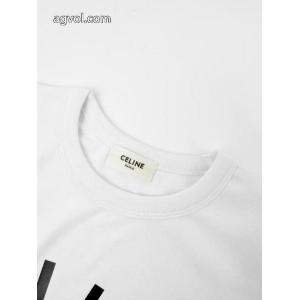 ブランド コピー使い勝手の良い セレブも多数愛用 最新 話題沸騰中CELINE半袖Tシャツ