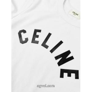 ブランド コピー使い勝手の良い セレブも多数愛用 最新 話題沸騰中CELINE半袖Tシャツ