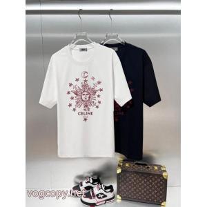 CELINE高級感の漂う逸品 今欲しいのは 魅力的ブランド コピー 着払い半袖Tシャツ