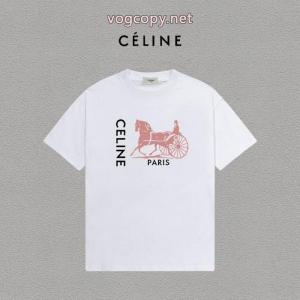CELINE新商品数量限定 数量限定SALE 上品キレイ偽物 ブランド 激安半袖Tシャツ