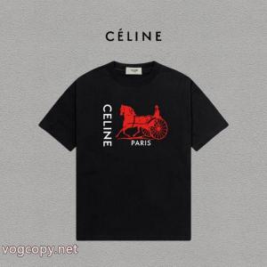 CELINE新商品数量限定 数量限定SALE 上品キレイ偽物 ブランド 激安半袖Tシャツ
