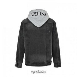 Celine/セリーヌ水洗い連帽デニムコート
