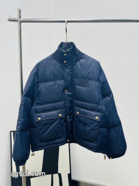 Celine2025新品スタンドカラーダウンジャケット 2