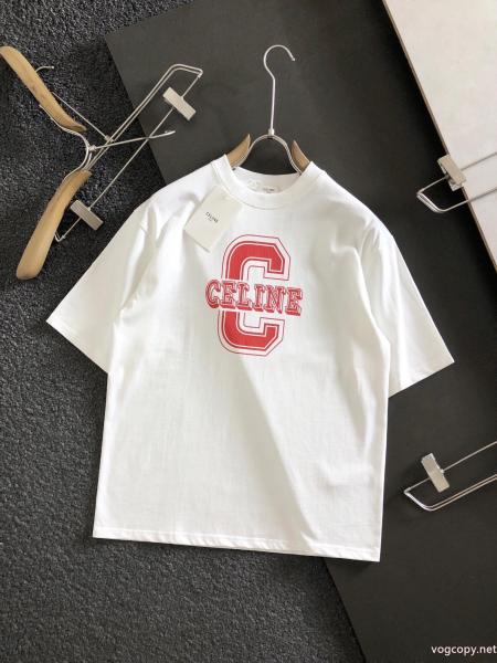 人気限定品 無造作 VIPセールで奇跡即発送半袖Tシャツブランド スーパー コピーセリーヌ 0 