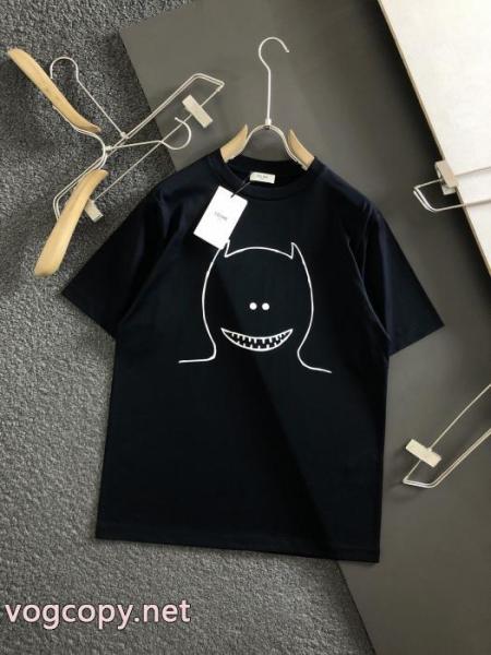 CELINE気品たっぷり 今年流行 珍しい半袖Tシャツブランド 偽物 通販 1