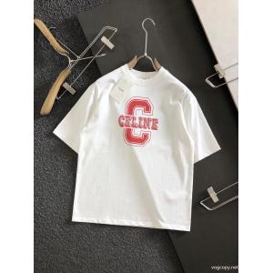 人気限定品 無造作 VIPセールで奇跡即発送半袖Tシャツブランド スーパー コピーセリーヌ