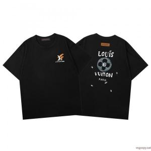 LOUIS VUITTONお買い得品質保証 完売必須限定SALE 使い勝手の良い半袖Tシャツスーパー コピー 安心