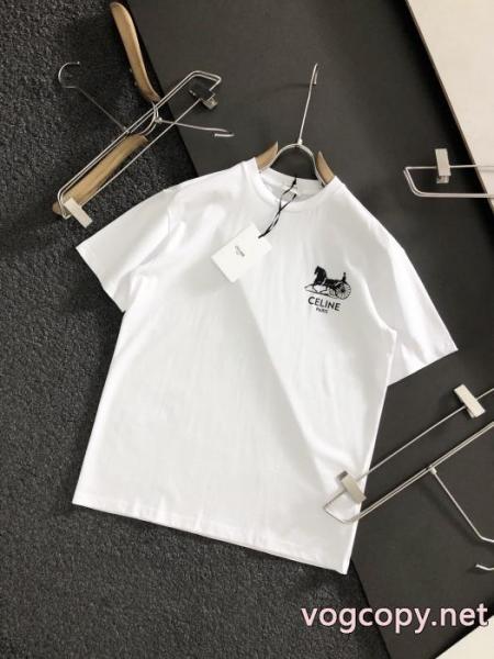 2026トレンドファッション新品 季節限定販売 ファッション感満々CELINE半袖Tシャツ偽 ブランド 通販 5 