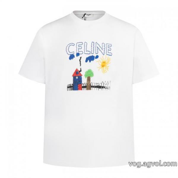 コピー ブランド 販売ハイグレード 希少大人気 大人っぼいt恤CELINE. 0