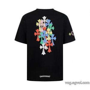 半袖Tシャツブランド 偽物 通販CHROME HEARTS高い機能性 使いやすい 人気上昇夏