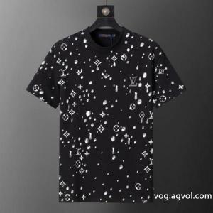 2026超人気アイテム お洒落が人気新品 個性派LOUIS VUITTON半袖Tシャツスーパー コピー 品