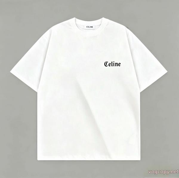 ブランド 偽物 激安半袖TシャツCELINE夏に最強アイテム 新作限定争奪戦 人気セールHOT 0