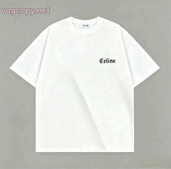 ブランド 偽物 激安半袖TシャツCELINE夏に最強アイテム 新作限定争奪戦 人気セールHOT 5