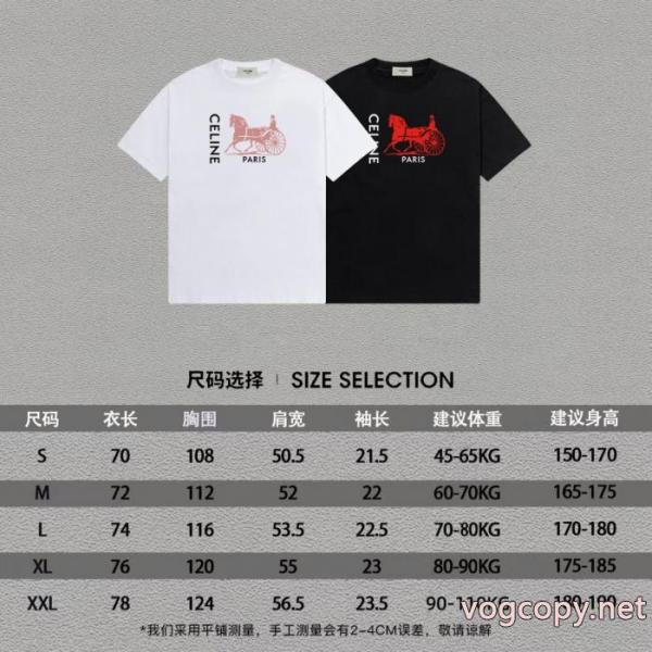CELINE新商品数量限定 数量限定SALE 上品キレイ偽物 ブランド 激安半袖Tシャツ 5 