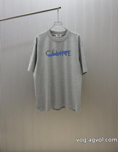 CELINE偽物 通販Tシャツ美しい 冬らしく爽やかな印象 26SS洗練デザイン. 0 